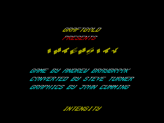 Intensity — ZX SPECTRUM GAME ИГРА