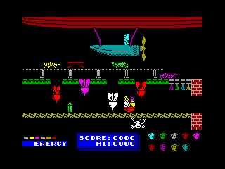 Dynamite Dan — ZX SPECTRUM GAME ИГРА