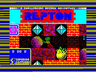 Repton — ZX SPECTRUM GAME ИГРА