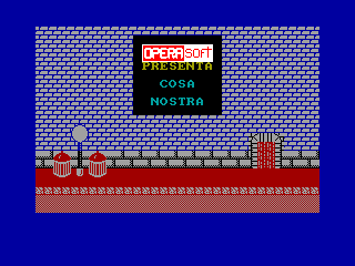 Cosa Nostra — ZX SPECTRUM GAME ИГРА