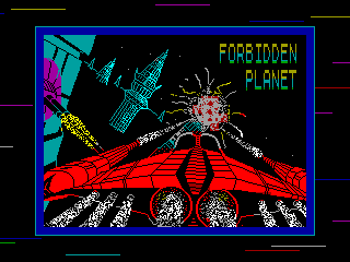 FORBIDDEN PLANET — ZX SPECTRUM GAME ИГРА