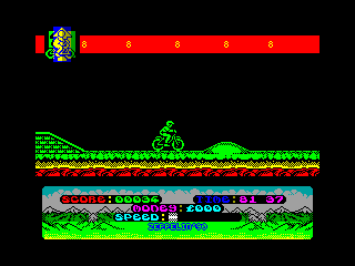 Mountain Bike Racer — ZX SPECTRUM GAME ИГРА