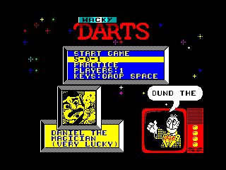 Wacky Darts — ZX SPECTRUM GAME ИГРА