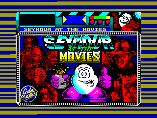 SEYMOUR AT THE MOVIES — ZX SPECTRUM GAME ИГРА