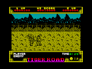 Tiger Road — ZX SPECTRUM GAME ИГРА