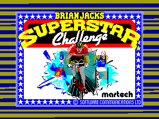 BRIAN JACK SUPER STAR — ZX SPECTRUM GAME ИГРА