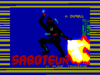 SABOTEUR 1 — ZX SPECTRUM GAME ИГРА