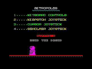 Metropolis — ZX SPECTRUM GAME ИГРА