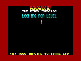 Renegade III — ZX SPECTRUM GAME ИГРА