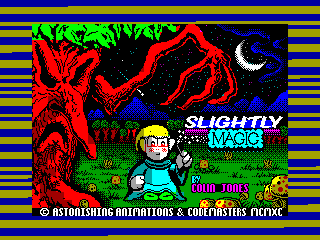 Slightly Magic — ZX SPECTRUM GAME ИГРА