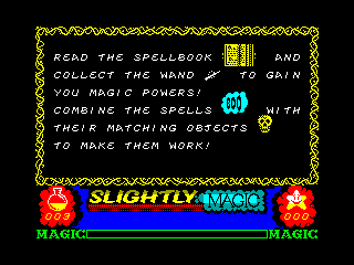 Slightly Magic — ZX SPECTRUM GAME ИГРА