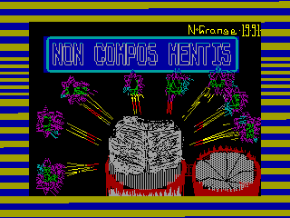 Non Compos Mentis — ZX SPECTRUM GAME ИГРА