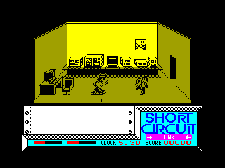 SHORT CIRCUIT — ZX SPECTRUM GAME ИГРА