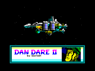 Dan Dare II: Mekon's Revenge — ZX SPECTRUM GAME ИГРА