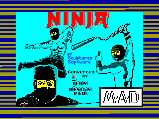 NINJA — ZX SPECTRUM GAME ИГРА