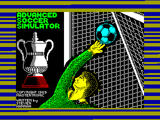 Advanced Soccer Simulator — ZX SPECTRUM GAME ИГРА