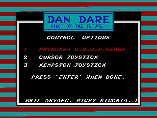 DAN DARE 1 — ZX SPECTRUM GAME ИГРА