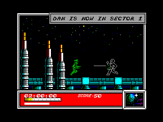 DAN DARE 1 — ZX SPECTRUM GAME ИГРА