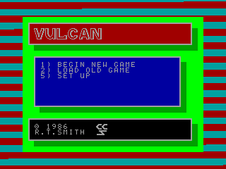 Vulcan — ZX SPECTRUM GAME ИГРА