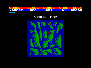 VIRUS — ZX SPECTRUM GAME ИГРА