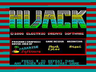 Hijack — ZX SPECTRUM GAME ИГРА