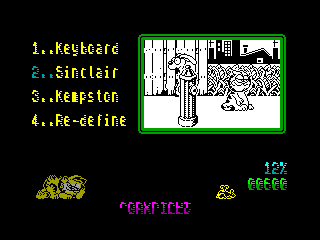 Garfield - Big, Fat, Hairy Deal — ZX SPECTRUM GAME ИГРА