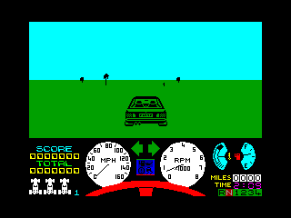 Nightmare Rally — ZX SPECTRUM GAME ИГРА