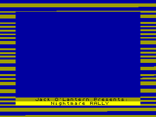 Nightmare Rally — ZX SPECTRUM GAME ИГРА