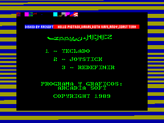 Curro Jimenez — ZX SPECTRUM GAME ИГРА