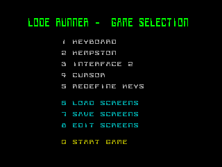 Lode Runner — ZX SPECTRUM GAME ИГРА