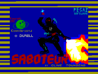 SABOTEUR 1 — ZX SPECTRUM GAME ИГРА