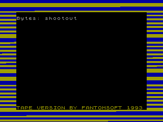 SHOOT-OUT — ZX SPECTRUM GAME ИГРА