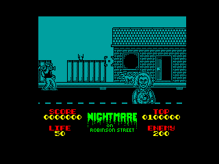 Nightmare on Robinson Street, A — ZX SPECTRUM GAME ИГРА