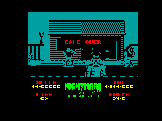 Nightmare on Robinson Street, A — ZX SPECTRUM GAME ИГРА