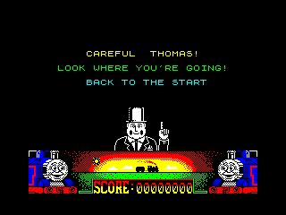 Thomas the Tank Engine  — ZX SPECTRUM GAME ИГРА