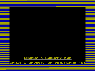 SCOOBY & SCRAPPY DOO — ZX SPECTRUM GAME ИГРА