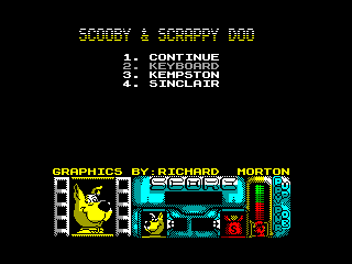 SCOOBY & SCRAPPY DOO — ZX SPECTRUM GAME ИГРА