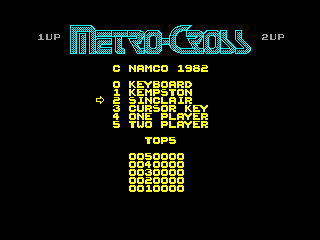 Metro-Cross — ZX SPECTRUM GAME ИГРА