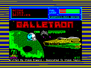 Galletron — ZX SPECTRUM GAME ИГРА