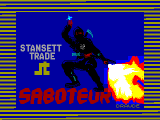 SABOTEUR 1 — ZX SPECTRUM GAME ИГРА