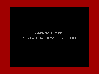 Jackson City — ZX SPECTRUM GAME ИГРА