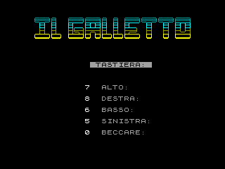 IL GALLETTO — ZX SPECTRUM GAME ИГРА