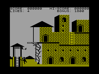 Zorro — ZX SPECTRUM GAME ИГРА