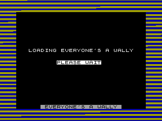 EVERYONE'S IS WALLY — ZX SPECTRUM GAME ИГРА