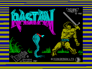 RASTAN SAGA — ZX SPECTRUM GAME ИГРА