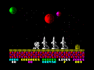 Exolon — ZX SPECTRUM GAME ИГРА