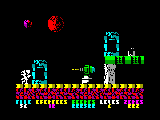 Exolon — ZX SPECTRUM GAME ИГРА