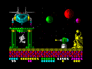 Exolon — ZX SPECTRUM GAME ИГРА