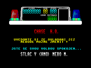 CHASE H.Q — ZX SPECTRUM GAME ИГРА