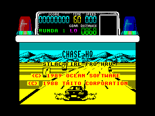 CHASE H.Q — ZX SPECTRUM GAME ИГРА